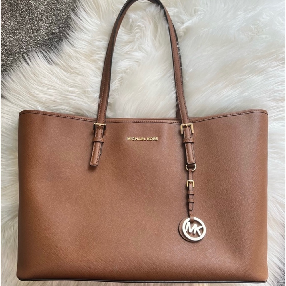 Michael Kors leather laptop tote/bag. Great for the office!  💼